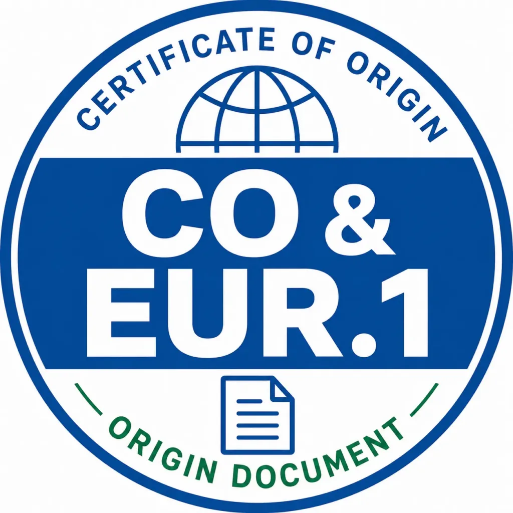 Certificate of Origin (CO) & EUR.1