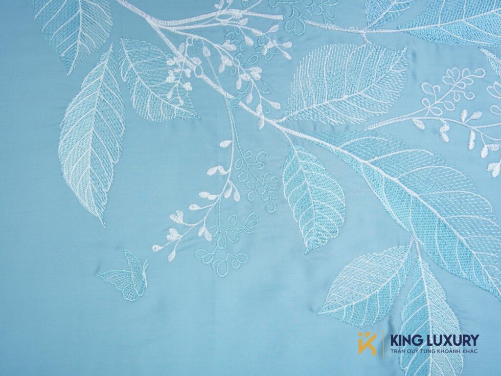 Bộ chăn ga Nature Home Standard Tencel Cotton Mộc Hoa Trắng