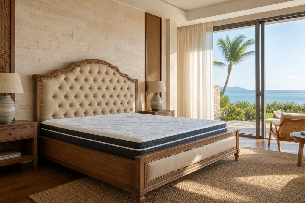 Trang bị nệm biệt thự nghỉ dưỡng biển Đà Nẵng
