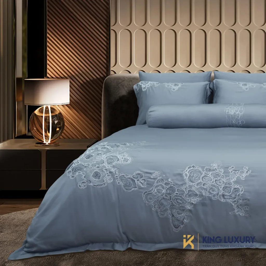 Bộ chăn ga Nature Home Tencel Sea Lavie