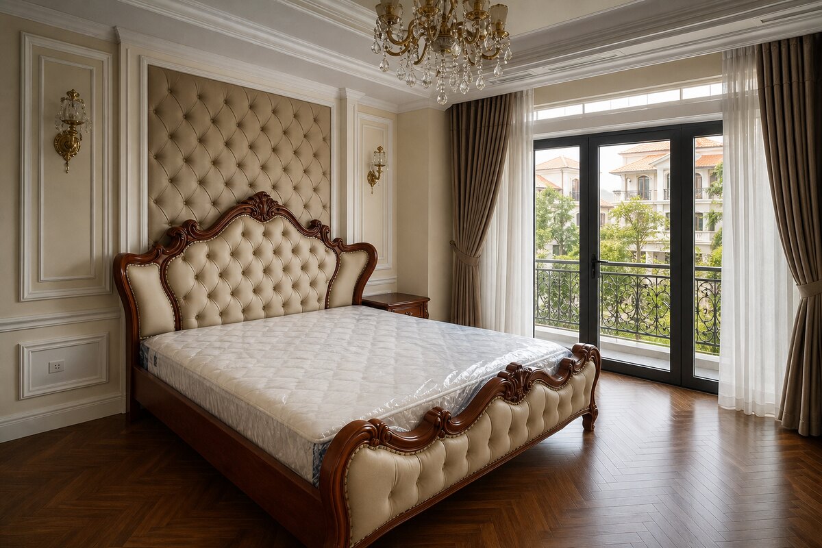 Phòng ngủ master suite sang trọng